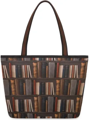Tote Bag for Women with Zipper Large Capacity Top Handle Casual Shoulder Bag Handbag Reusable Shopping