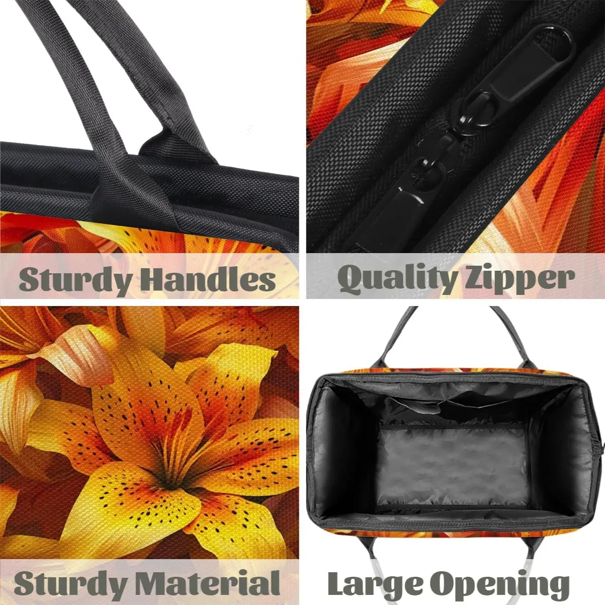 Travel Duffel Bag for Women, Floral Flower Weekender Overnight Bag Carry on Beach Swim Bags Dance Bag Airlines Approved Personal Item Travel Bag for Yoga, Sports, Hospital