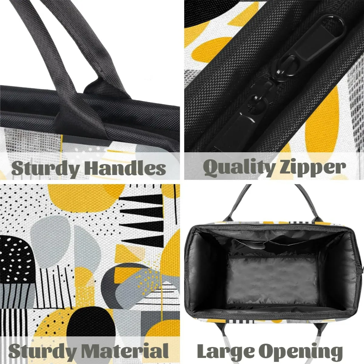 Travel Duffel Bag for Women, Geometry Printing Weekender Overnight Bag Carry on Beach Swim Bags Dance Bag Airlines Approved Personal Item Travel Bag for Yoga, Sports, Hospital