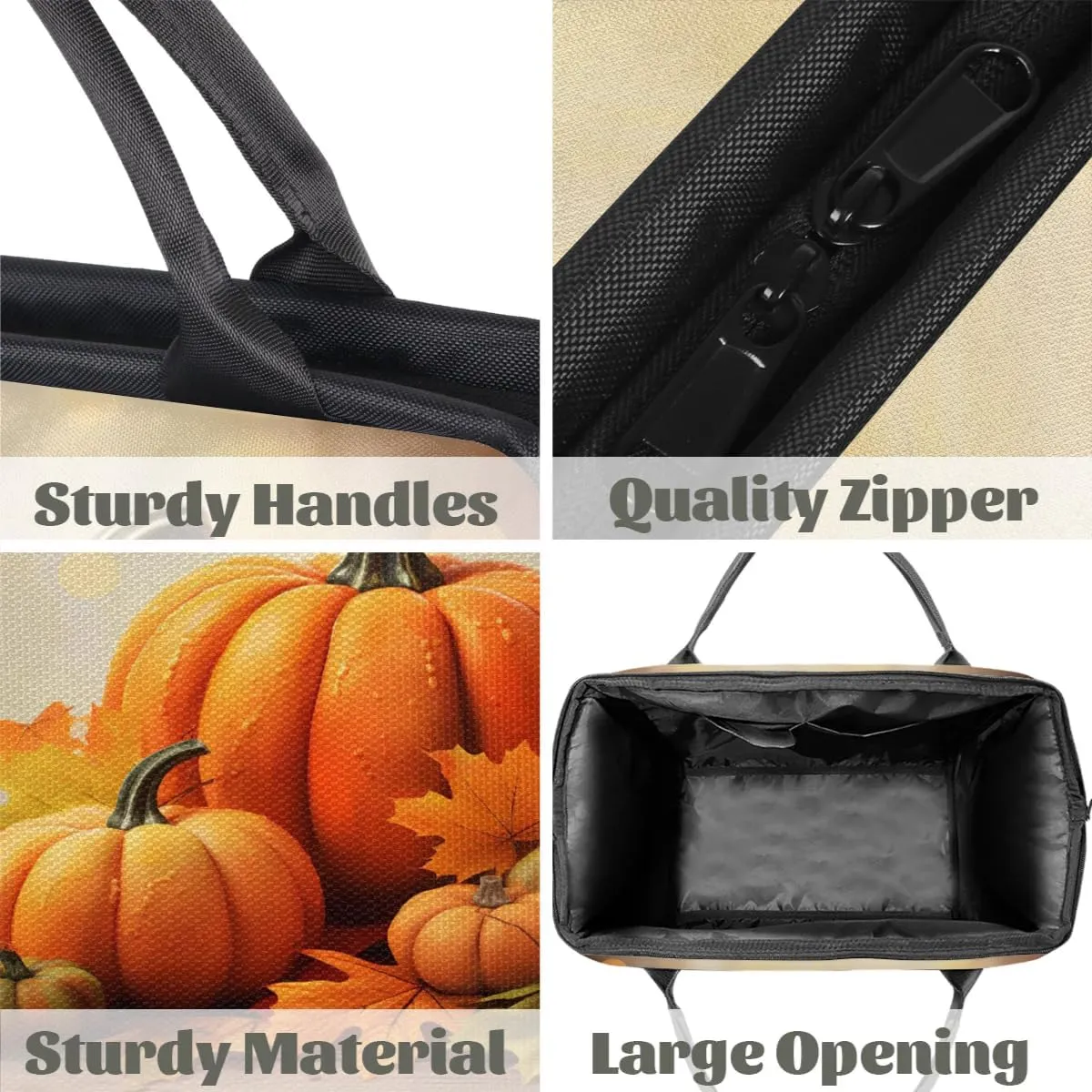 Travel Duffel Bag for Women, Pumpkin Thanksgiving Weekender Overnight Bag Carry on Beach Swim Bags Dance Bag Airlines Approved Personal Item Travel Bag for Yoga, Sports, Hospital