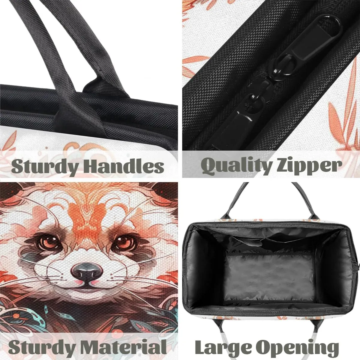 Travel Duffel Bag for Women, Watercolor Raccoon Weekender Overnight Bag Carry on Beach Swim Bags Dance Bag Airlines Approved Personal Item Travel Bag for Yoga, Sports, Hospital