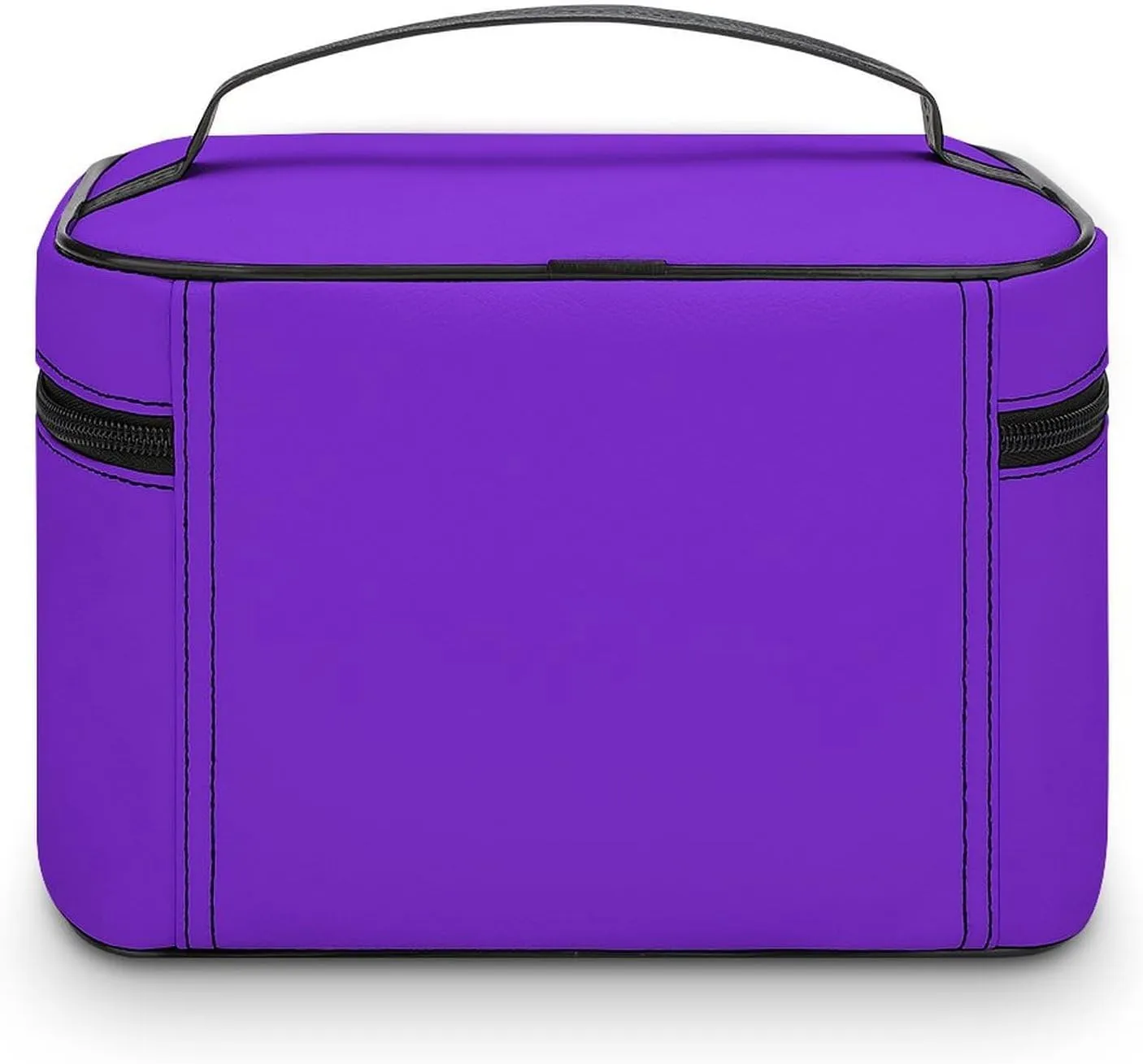 Travel Makeup Bag, Bright Purple Cosmetic Bags for Women Large Capacity Waterproof Toiletry Bag Make up Organizer