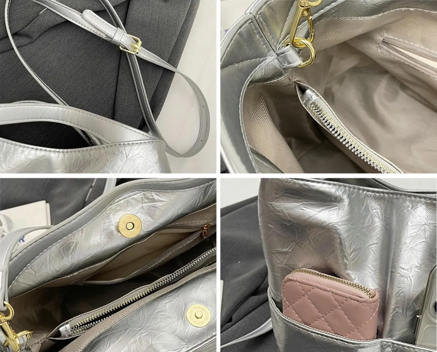 Trendy Bucket Bags for Women Designer Crossbody Purses for Women Handbag Shoulder Bag Work Bag Carryall Office Tote