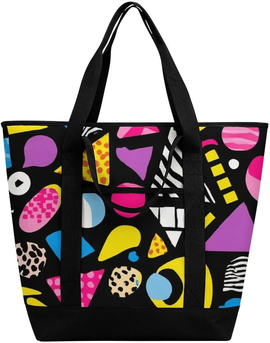 Trendy Commuter Tote Bag Large Insulated Shopping Bag For Travel