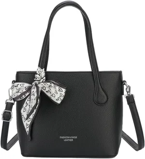 Trendy Shoulder Bag Hobo Purse For Women Vegan Leather Tote Handbag with Bow-tie Womens Crossbody Satchel Purse Travel 2025