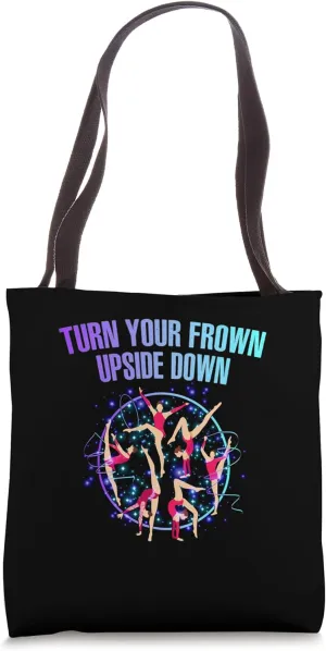 Turn Your Frown Upside Down Artist Art Designer Aesthetic Tote Bag