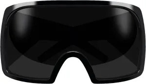 TYA Oversized Wrap Around Sunglasses for Women Men, Futuristic Rave Curved Lens Shades, Fashion Trendy Shield Sun Glasses