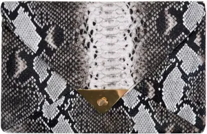 U Scinan Fashion Women Snakeskin Envelope Clutch Bag Ladies Retro Evening Party Prom Chain Handbag Purse Mother's Day Gift