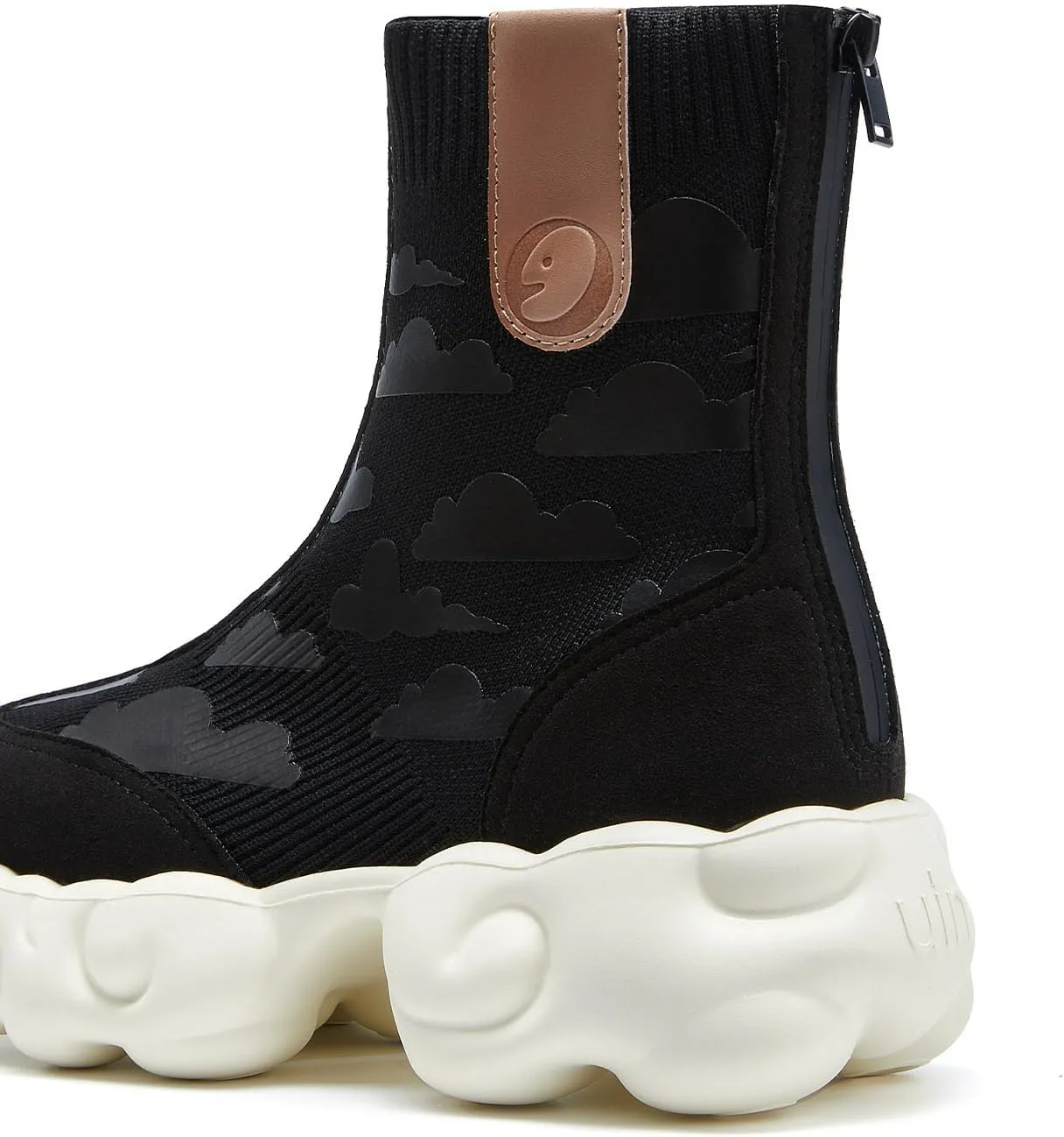 UIN Women's Platform Fashion Boots Comfortable Chunky Art Travel Shoes Cloud Series