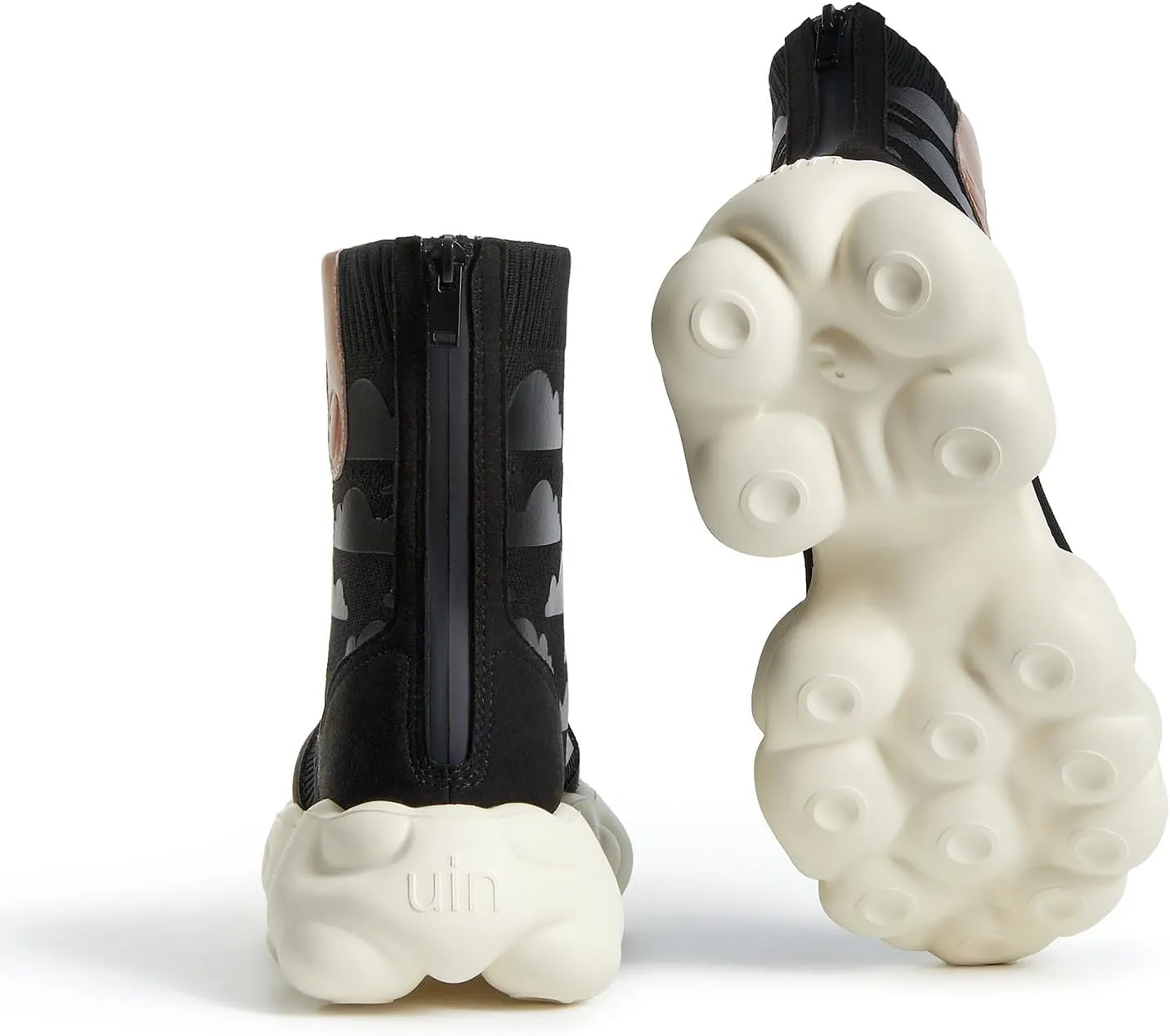 UIN Women's Platform Fashion Boots Comfortable Chunky Art Travel Shoes Cloud Series