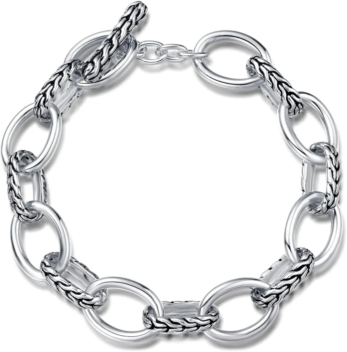 UNY JEWEL Jewelry Make a Statement with Foxtail Link Chain Bracelet Designer Brand Inspired Women Valentine