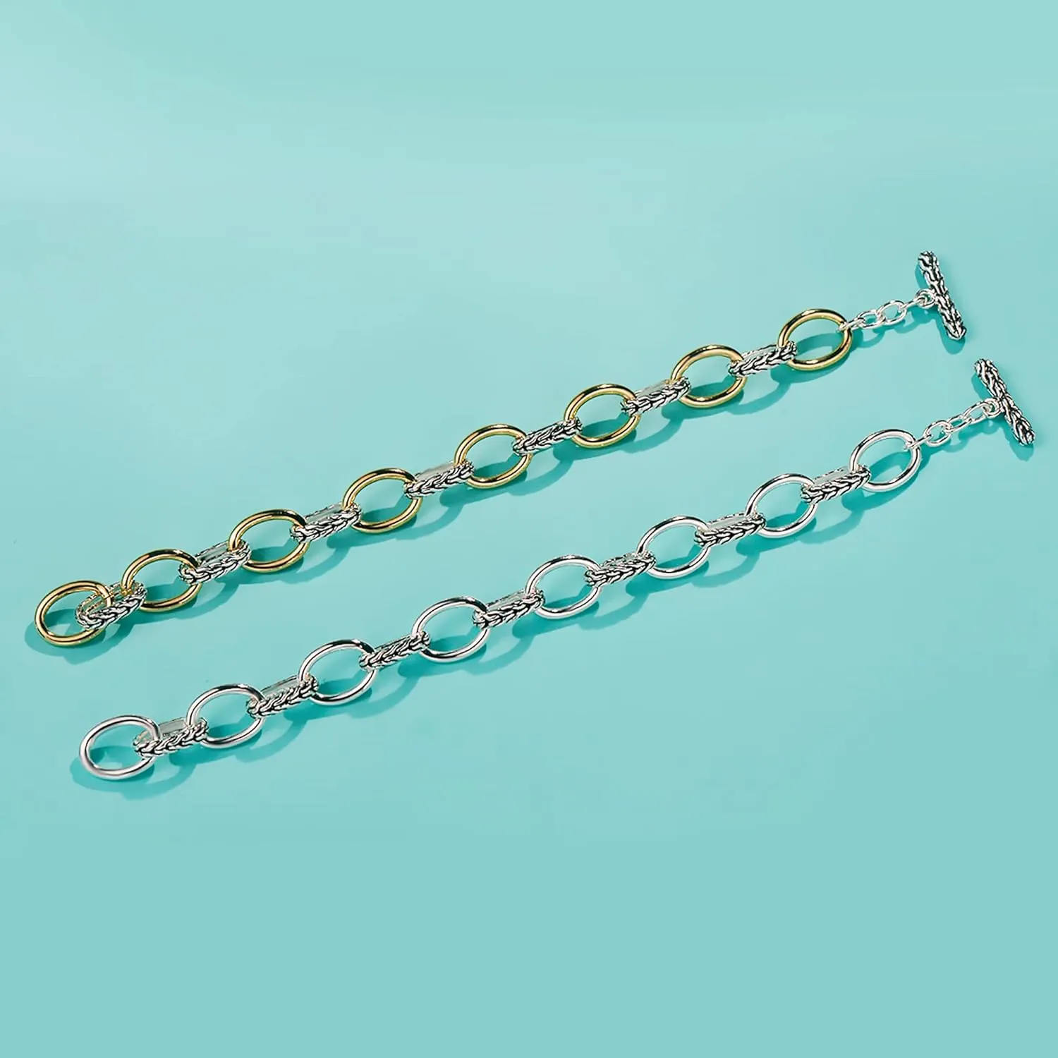 UNY JEWEL Jewelry Make a Statement with Foxtail Link Chain Bracelet Designer Brand Inspired Women Valentine