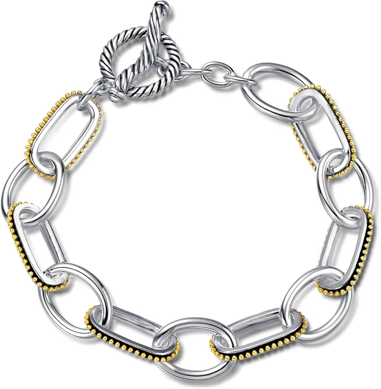 UNY JEWEL Jewelry Make a Statement with Link Chain Bracelet Designer Brand Inspired Women Valentine