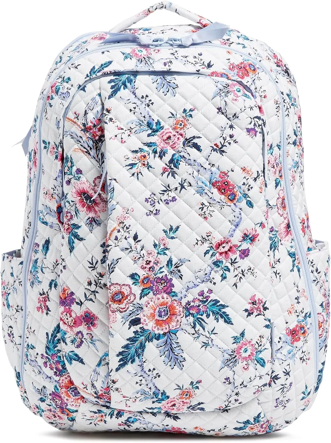 Vera Bradley Cotton Large Backpack Travel Bag, Magnifique Floral