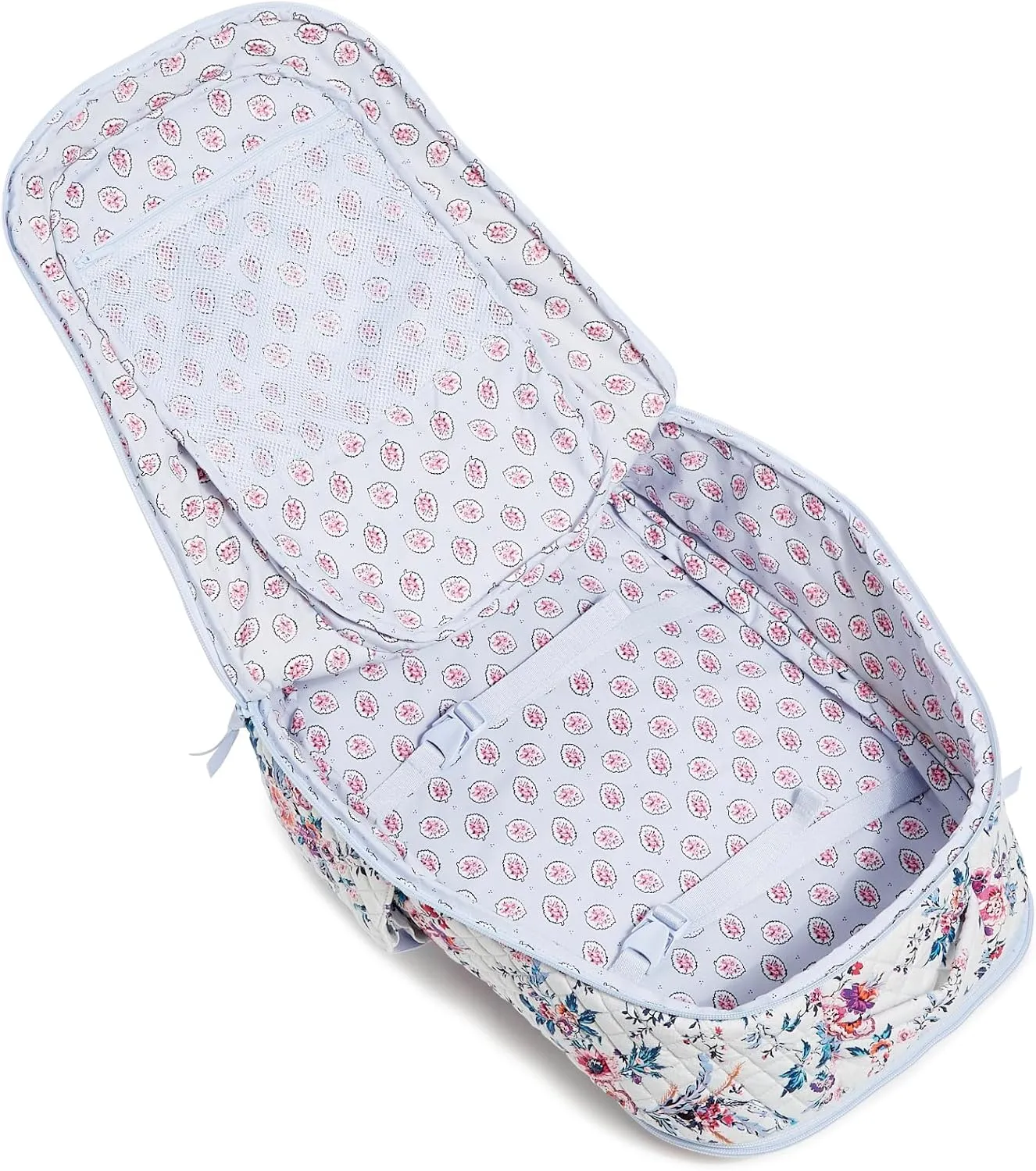 Vera Bradley Cotton Large Backpack Travel Bag, Magnifique Floral