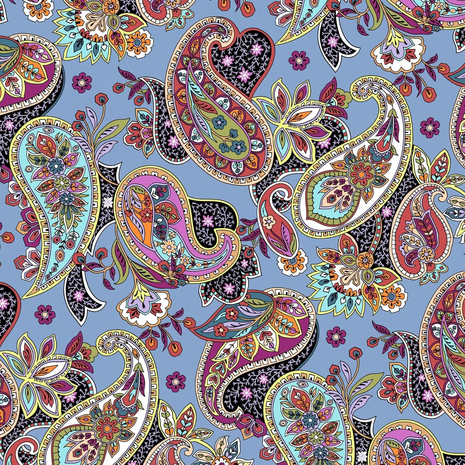 Vera Bradley Women's Cotton Weekender Travel Bag, Provence Paisley, One Size