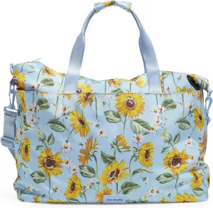Vera Bradley Women's Recycled Lighten Up Reactive Travel Tote Travel Bag
