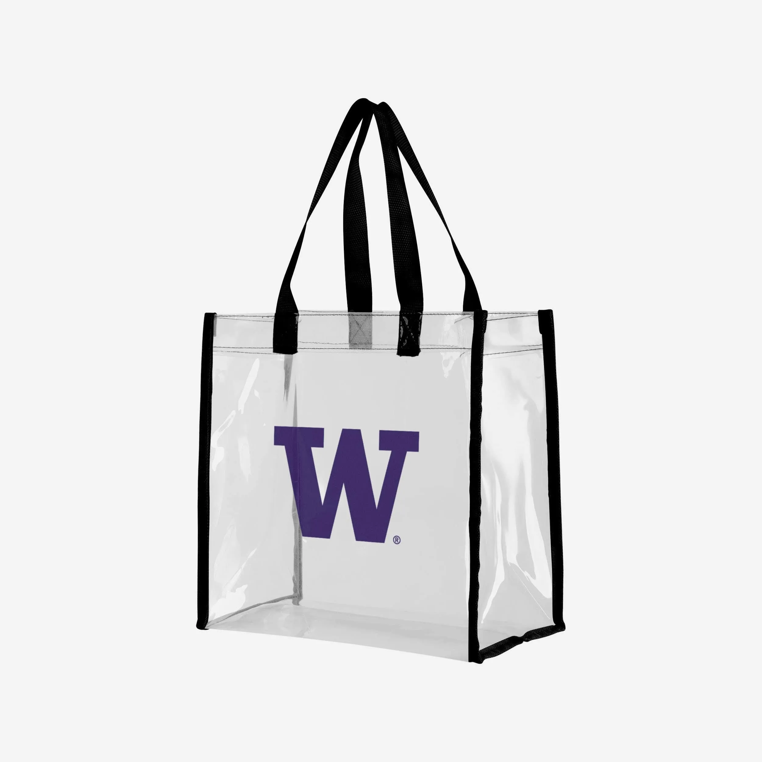 Washington Huskies Clear Reusable Bag