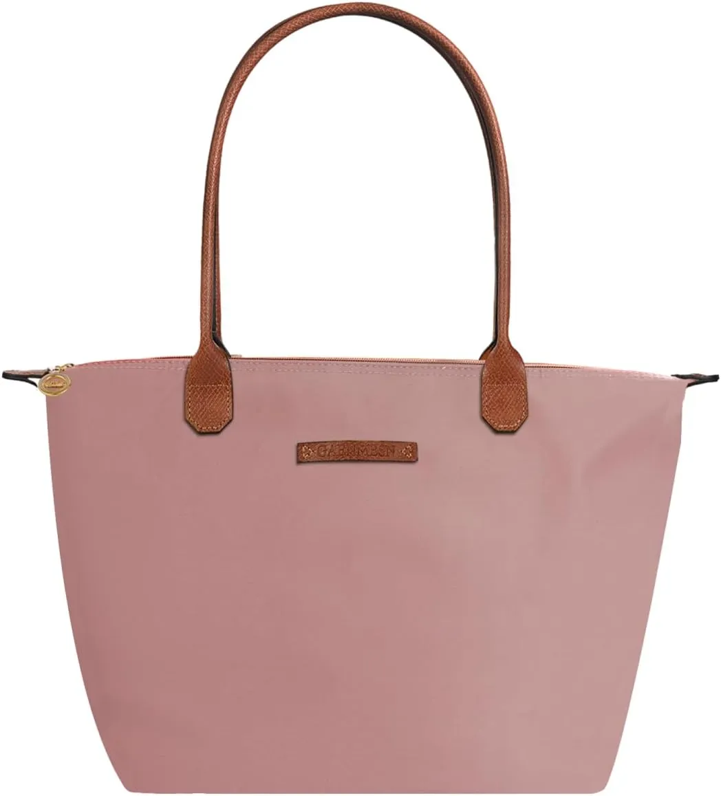 Waterproof Nylon Tote bag for Women Lightweight Designer Handbag with Zipper Stylish and Durable Purse