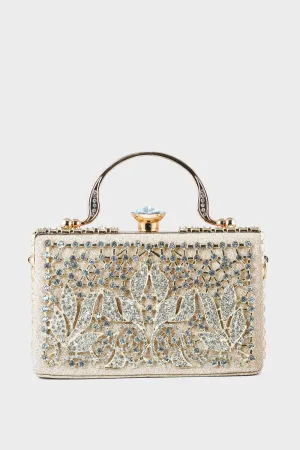 Wedding Clutch B21606-Peach