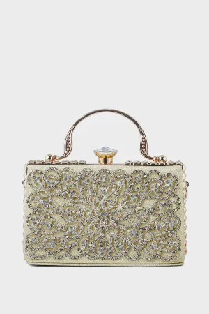 Wedding Clutch B21607-Golden