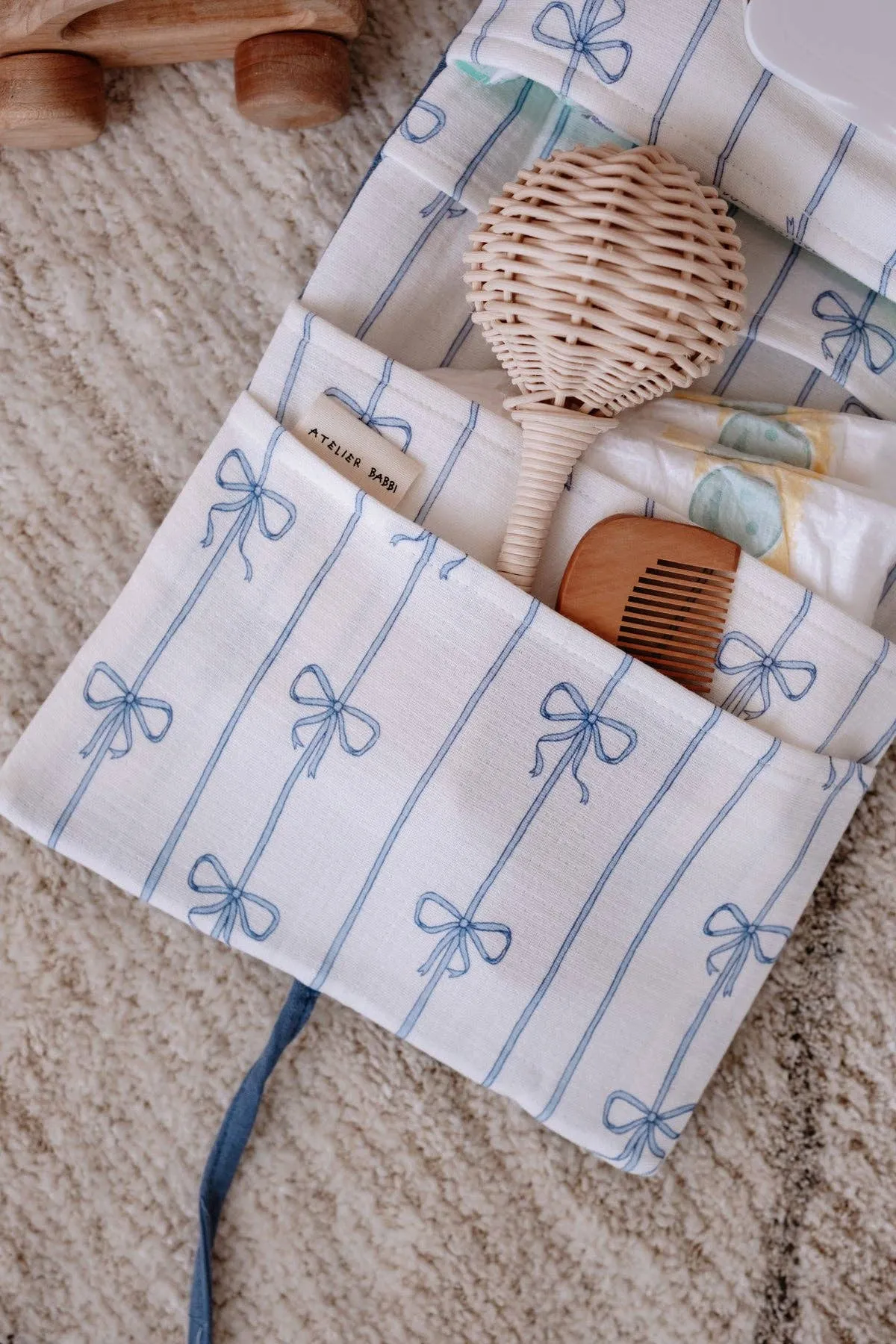Wet Wipes and Diaper Clutch