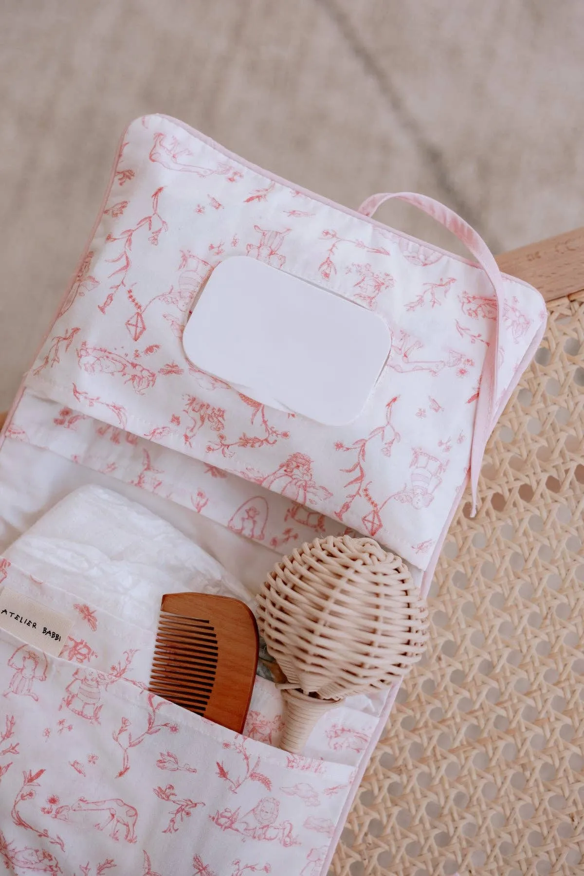 Wet Wipes and Diaper Clutch