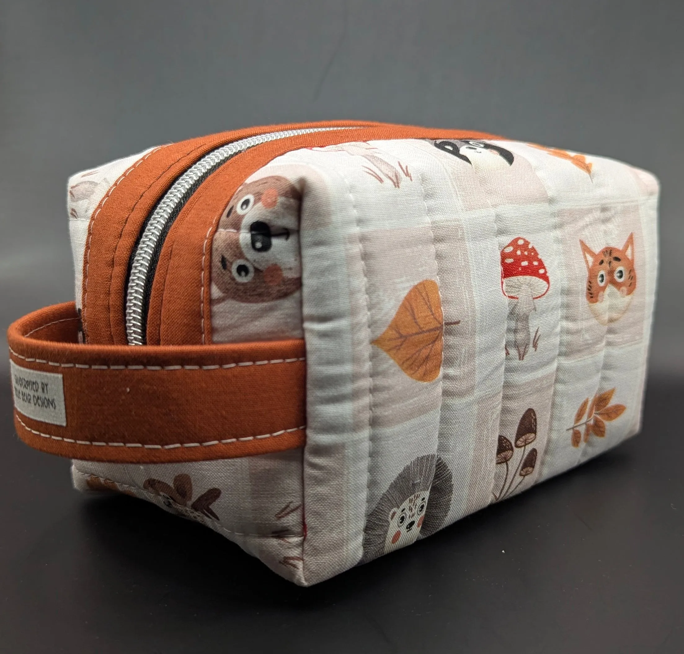 Wild Life and Mushrooms Boxy Bags