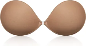 Wingslove Adhesive Bra Reusable Strapless Self Silicone Push-up Invisible Sticky Bras for Backless Dress