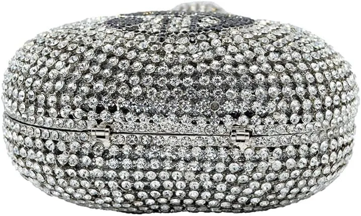 Women Money Pouch Evening Bag Sparkling Crystal Purses Rhinestones Wedding Party Prom Clutch