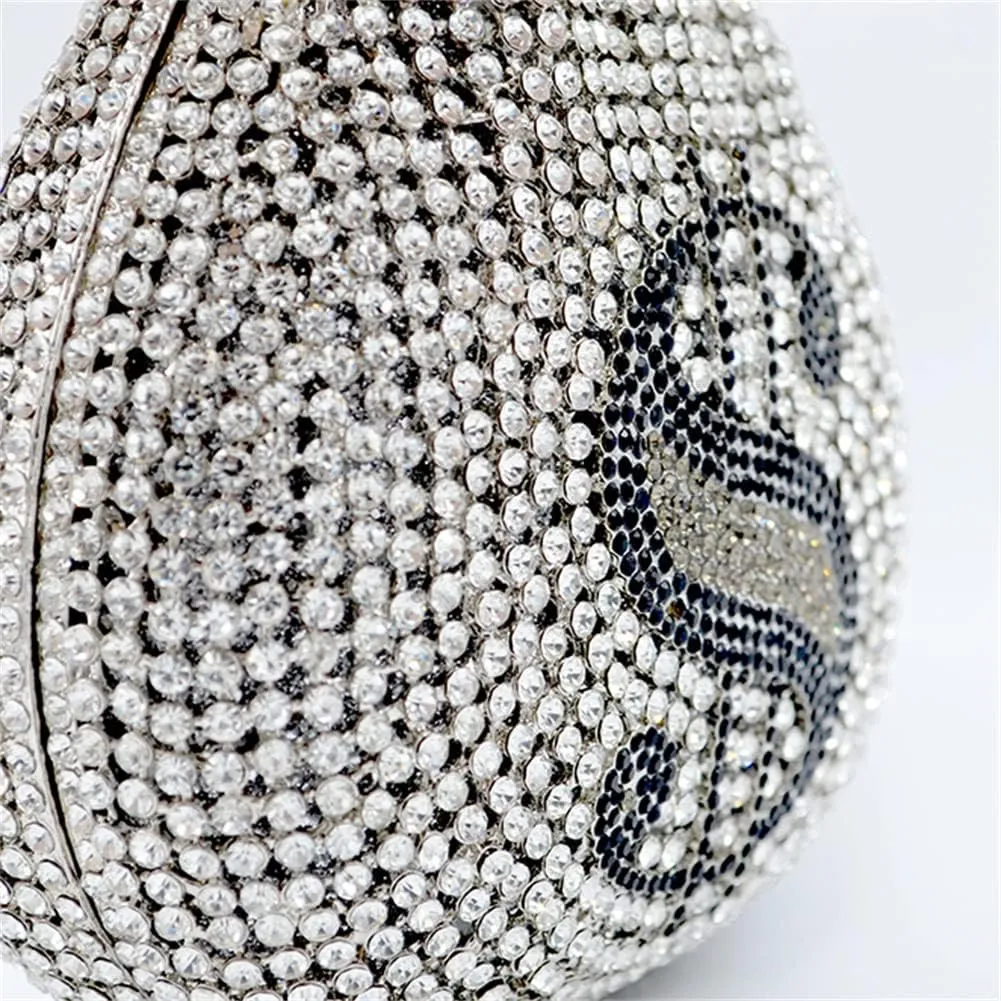 Women Money Pouch Evening Bag Sparkling Crystal Purses Rhinestones Wedding Party Prom Clutch