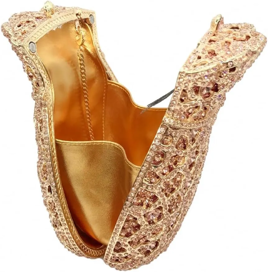 Women Money Pouch Evening Bag Sparkling Crystal Purses Rhinestones Wedding Party Prom Clutch