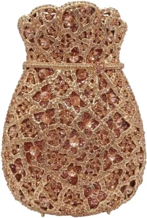 Women Money Pouch Evening Bag Sparkling Crystal Purses Rhinestones Wedding Party Prom Clutch
