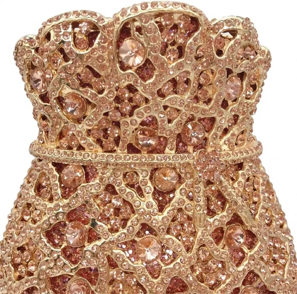 Women Money Pouch Evening Bag Sparkling Crystal Purses Rhinestones Wedding Party Prom Clutch