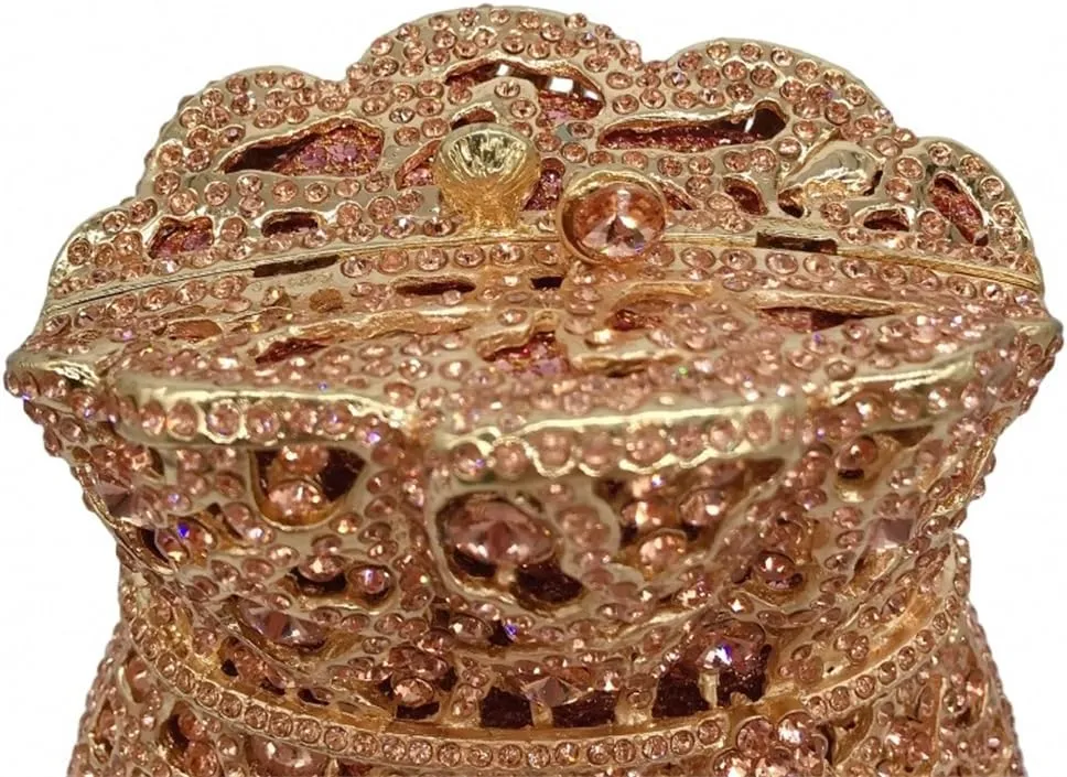 Women Money Pouch Evening Bag Sparkling Crystal Purses Rhinestones Wedding Party Prom Clutch