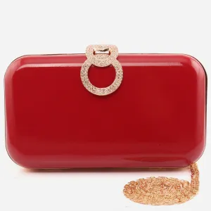 Women "Dorothy" matt finish clutch bag