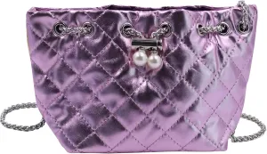Women Rhinestone Evening Clutch Luxury Diamond Bucket Bag with Drawstring shining Crossbody Shoulder Purse for Prom