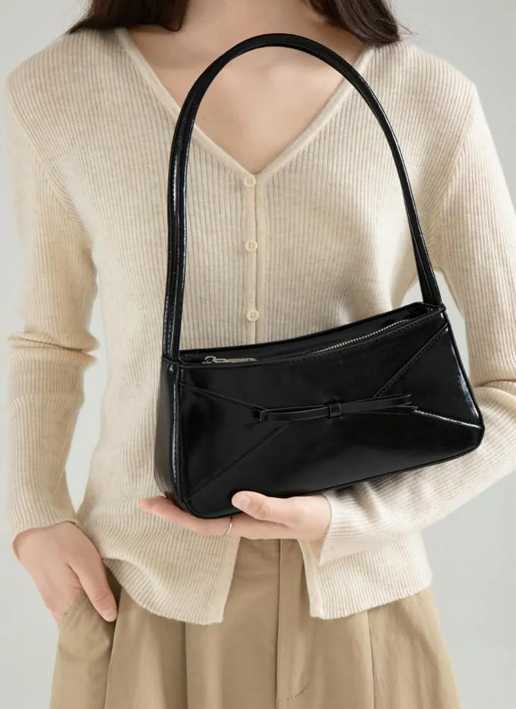 Women Y2k Purse Sweet Bowknot Handbags for Women 2025 Underarm Shoulder Bag Bow Hobo Purse Chic Clutch Bag with Top Handle