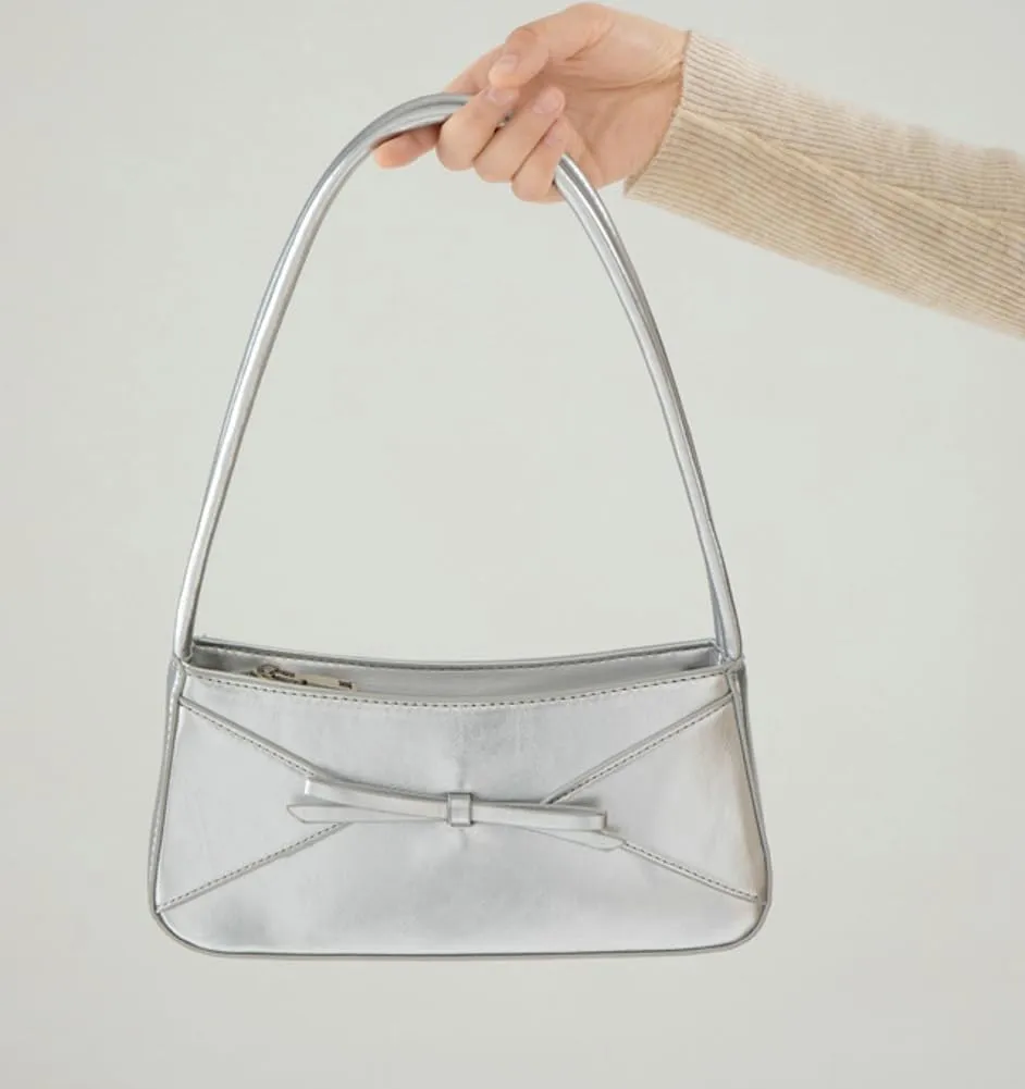 Women Y2k Purse Sweet Bowknot Handbags for Women 2025 Underarm Shoulder Bag Bow Hobo Purse Chic Clutch Bag with Top Handle