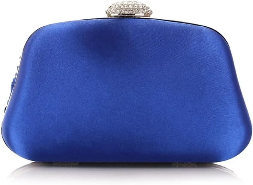 Women's Bag Evening Bag Clutch Women's Bag Pleated Preparation Banquet Clutch(E)