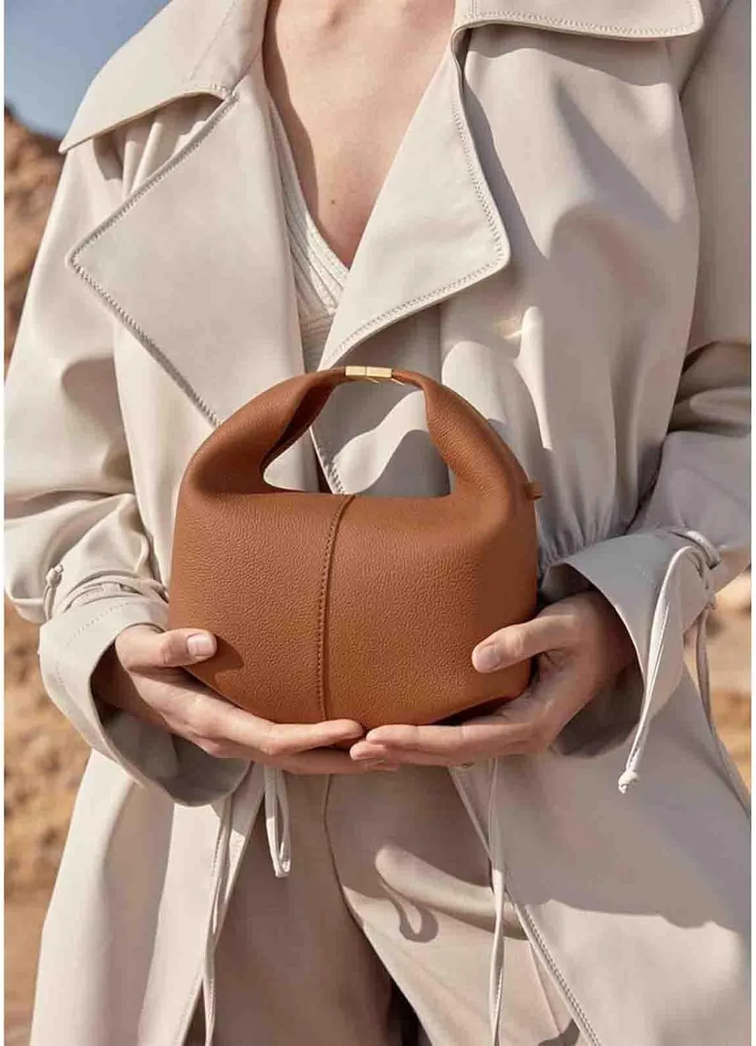 Women's crossbody bag wallet handle bag chic dumpling bag handbag designer artificial leather shoulder bag