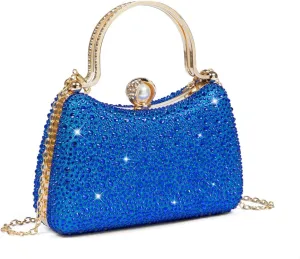 Women's Evening Handbags Pearl Clutch Purse Beaded bag Bridal Clutch wedding Purse