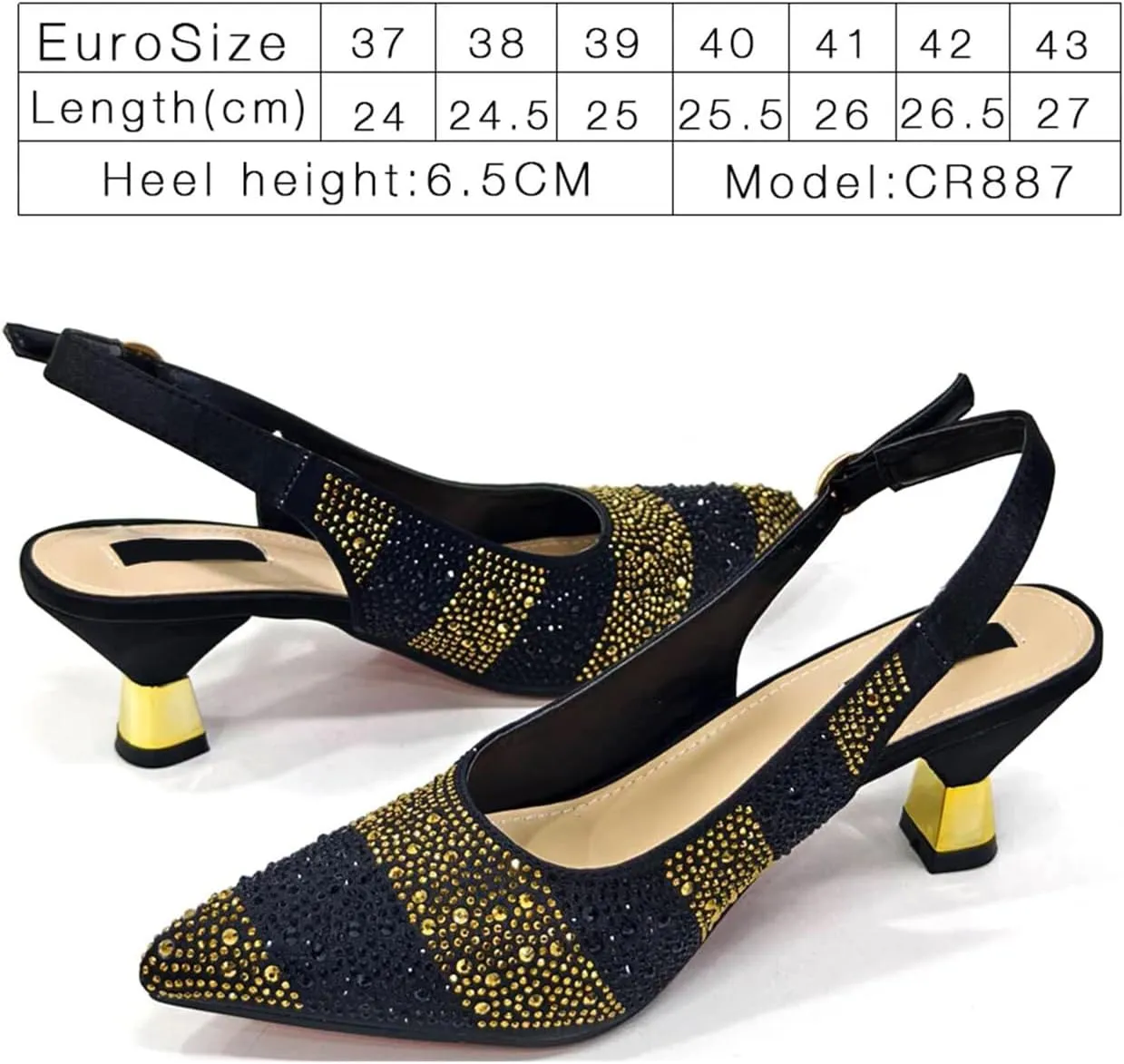 Women’s Italian Inspired Crystal Accented Wedding Shoes and Clutch Combo Pointed Toe Luxury Heels for Bride
