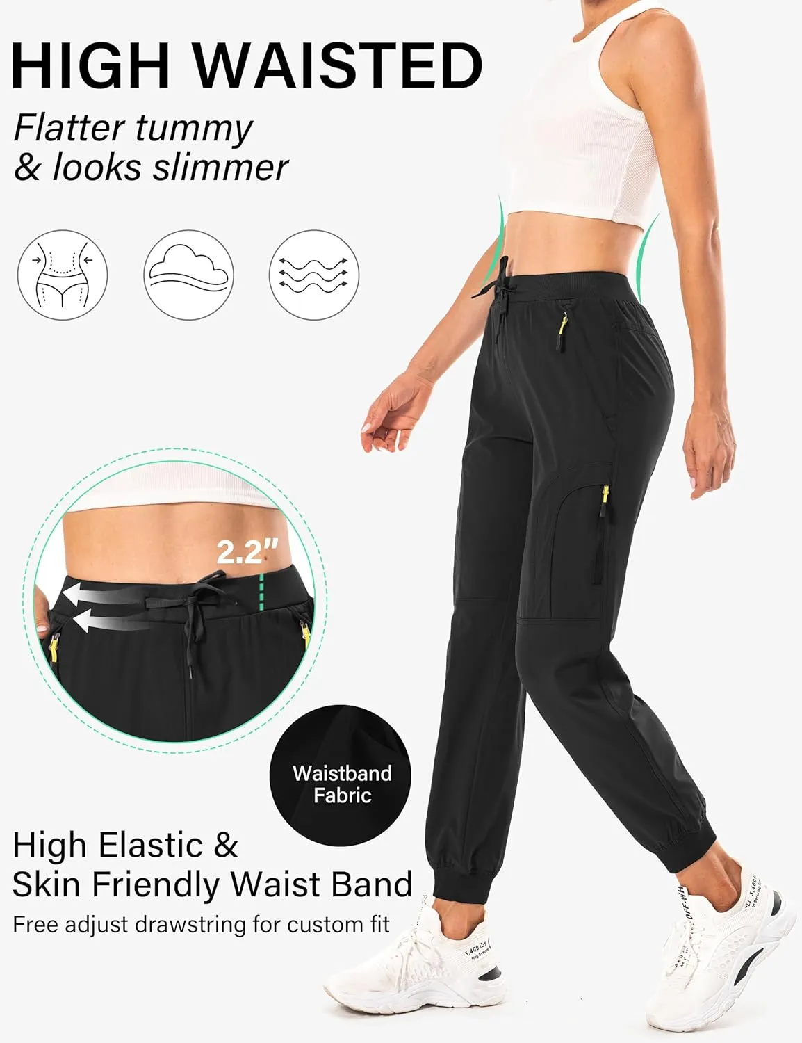 Women's Joggers Pants Sweatpants for Women Lounge Workout Jogging Outdoor Running Casual Track Pants with Pockets