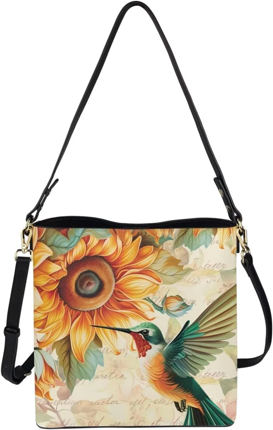 Women's Leather Handbags Designer Tote Purse Bucket Bags Oversized Large Shoulder Bag with Handle Pockets