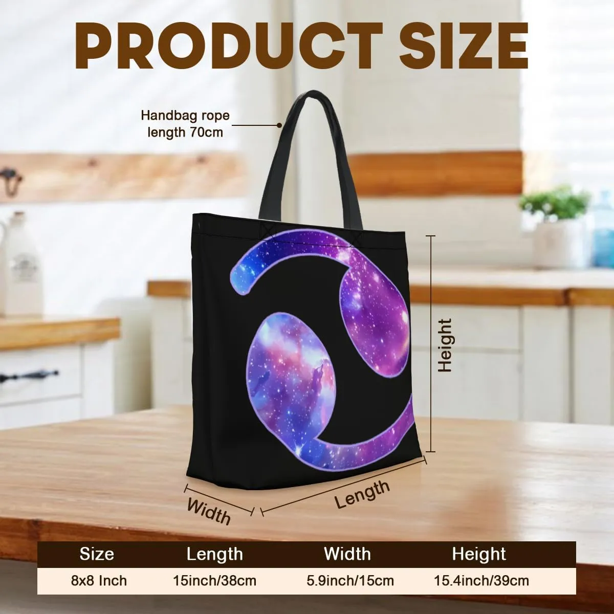 Women's Men Large Kitchen Reusable Grocery Bags Shoulder Bags With Zipper Beach Shopping Bag for Outdoors