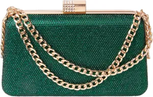 Women's Rhinestone Clutch Evening Bags Sparkly Glitter Formal Handbags