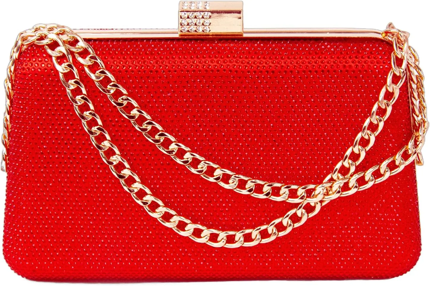 Women's Rhinestone Clutch Evening Bags Sparkly Glitter Formal Handbags