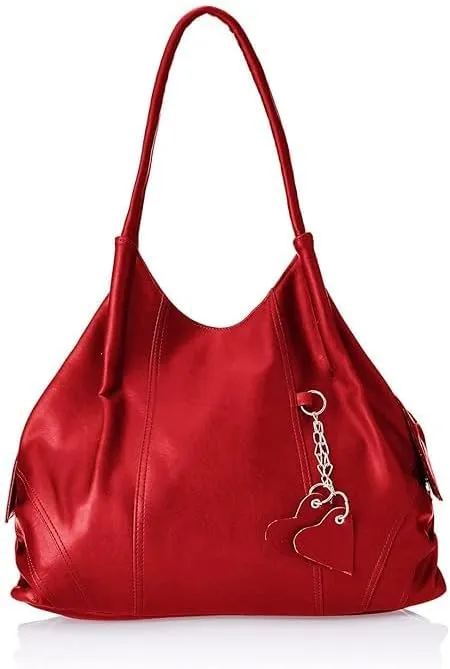 Women's Vegan Leather Style Diva Handbag – Stylish Shoulder Hobo Bag, Eco-Friendly Ladies Purse for Everyday Use, Large Capacity