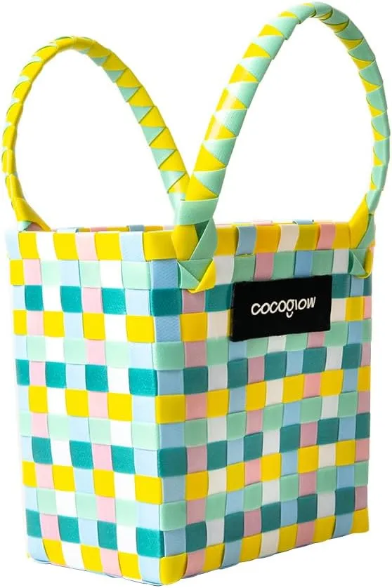Woven Bag For Women, PP eco-Friendly Bag,Female Handbag and Purses,Mini Handbag